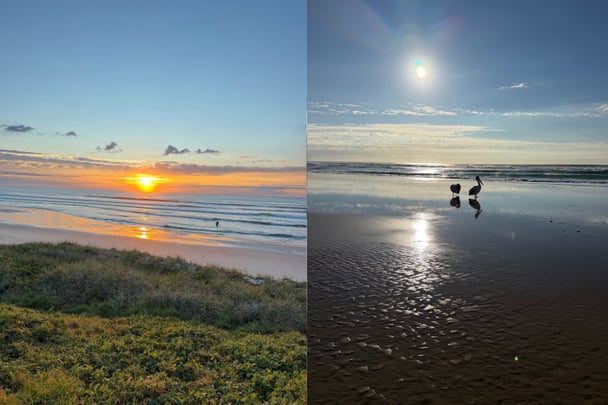 Lennox Head beach NSW