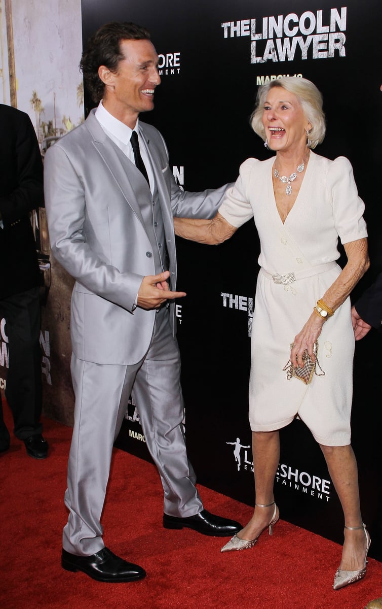 McConaughey and his mother McCabe.