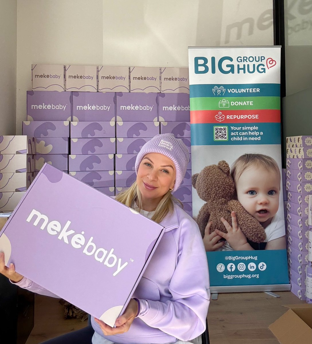 woman who worked during labour