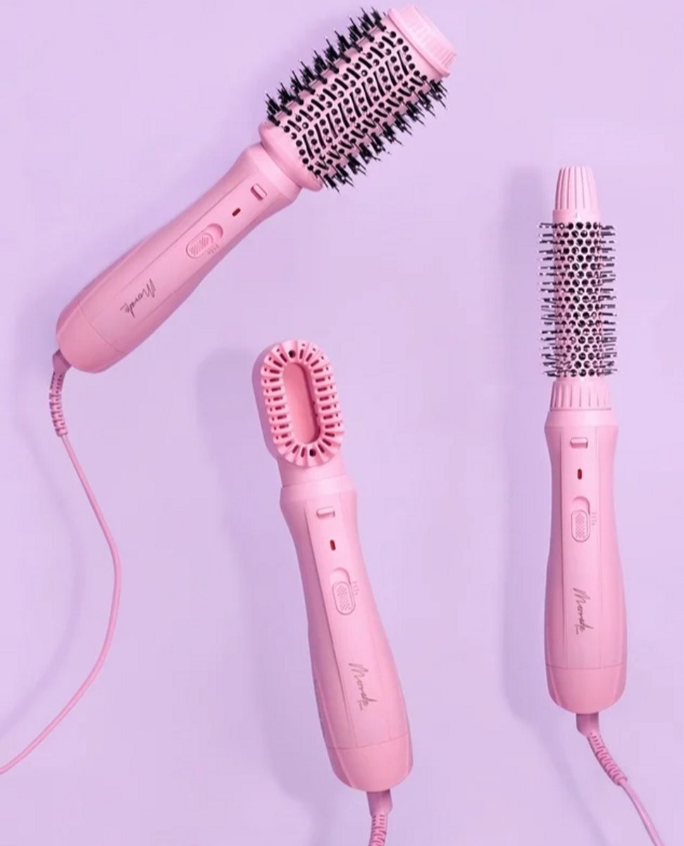 mermade blow dry brushes with different brushes 