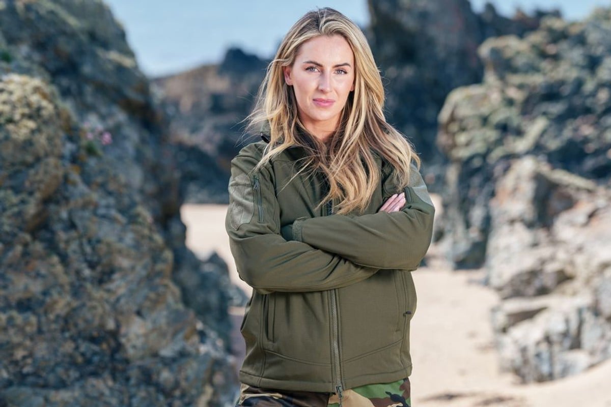 Former drug mule Michaella McCollum on Celebrity SAS. 
