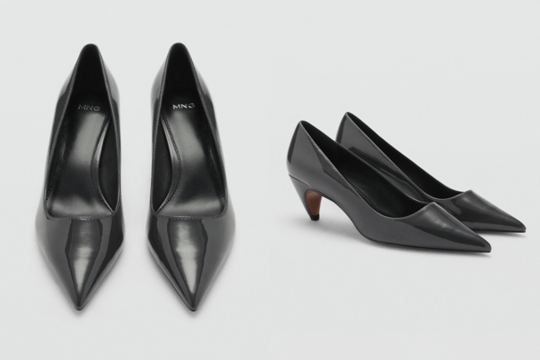 M.N.G Shark Shoes Mango classic pumps black