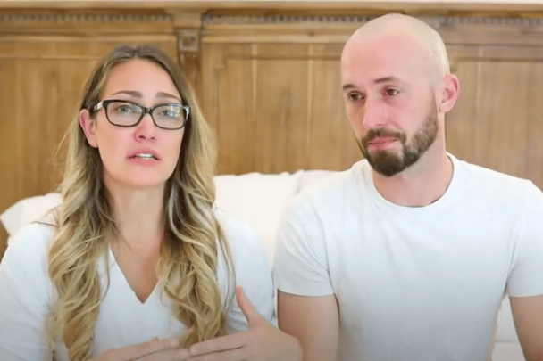 Myka and James Stauffer tearfully announce their decision to rehome Huxley.