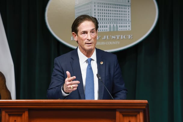 Los Angeles County District Attorney Nathan J. Hochman provides an update on the Lyle and Erik Menendez case.