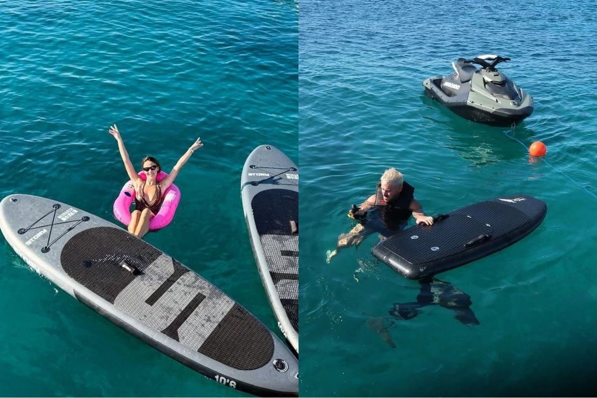 Nina Dobrev and Zac Efron on a holiday in Italy