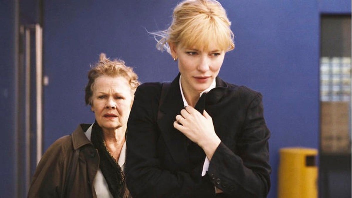 Dame Judi Dench and Cate Blanchette in Notes on a Scandal.