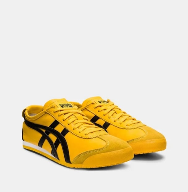 photo of Onitsuka Tiger Mexico shoes yellow and black
