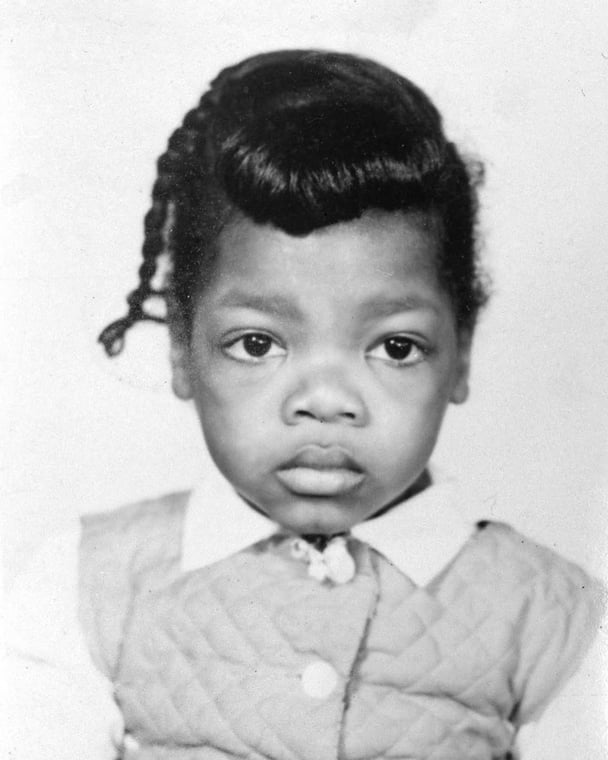 Oprah Winfrey as a child.