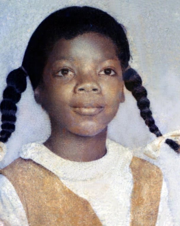 Oprah Winfrey as a child.