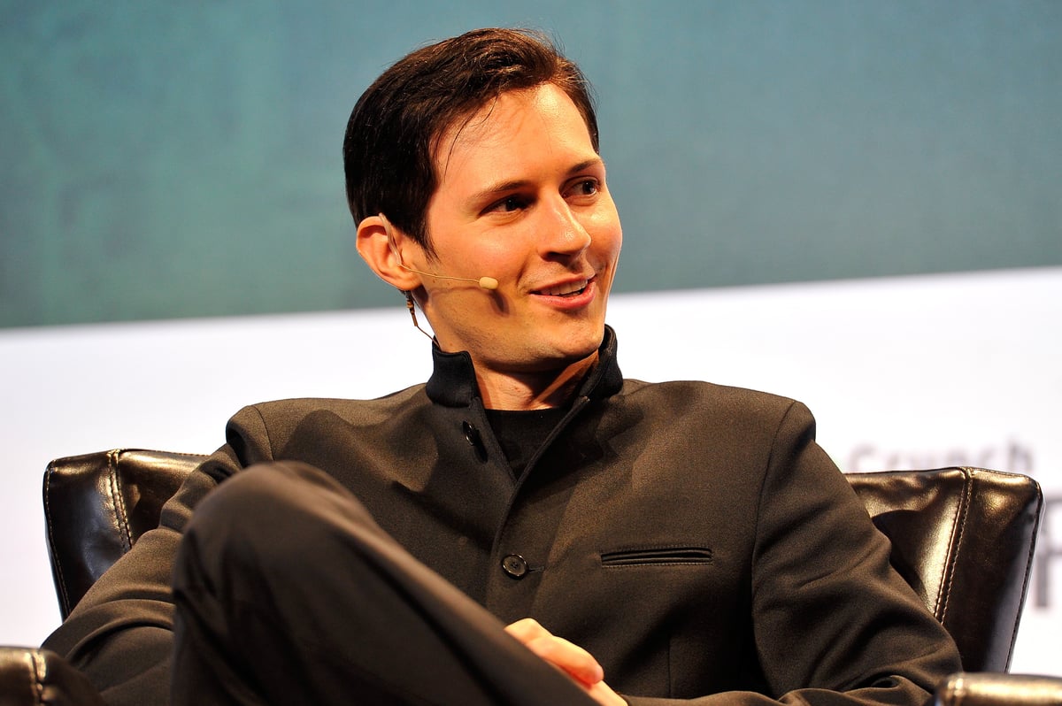 Russian billionaire and Telegram founder Pavel Durov.