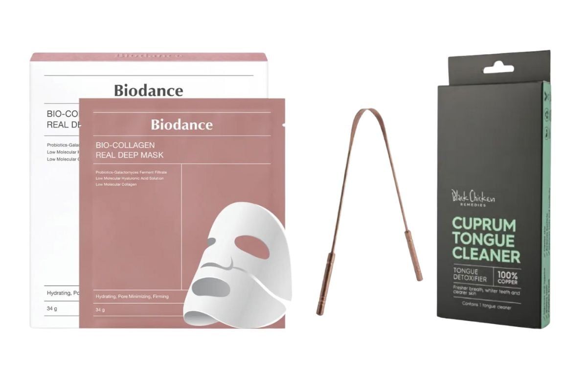 Biodance Bio-Collagen Real Deep Mask Black Chicken Remedies Tongue Cleaner 