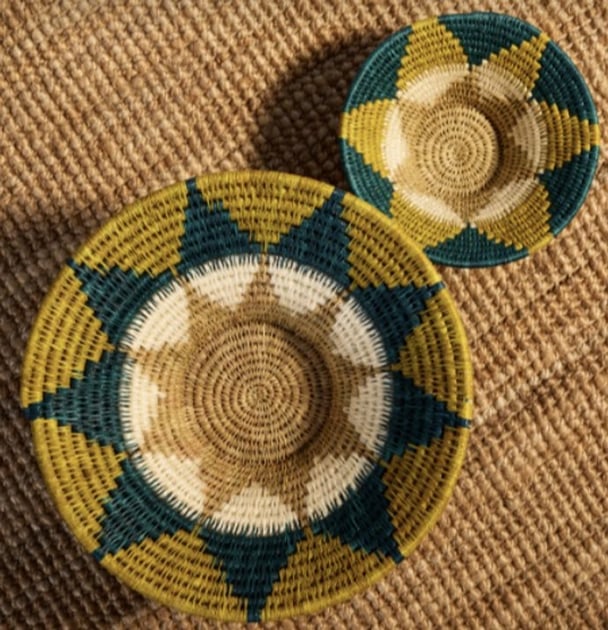 handwoven baskets