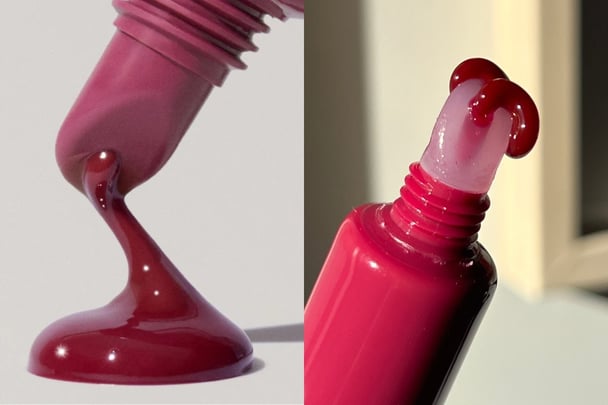 rhode berry peptide lip tint and oxx berry lip tint