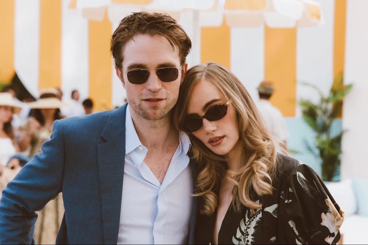 Robert Pattinson and Suki Waterhouse. 