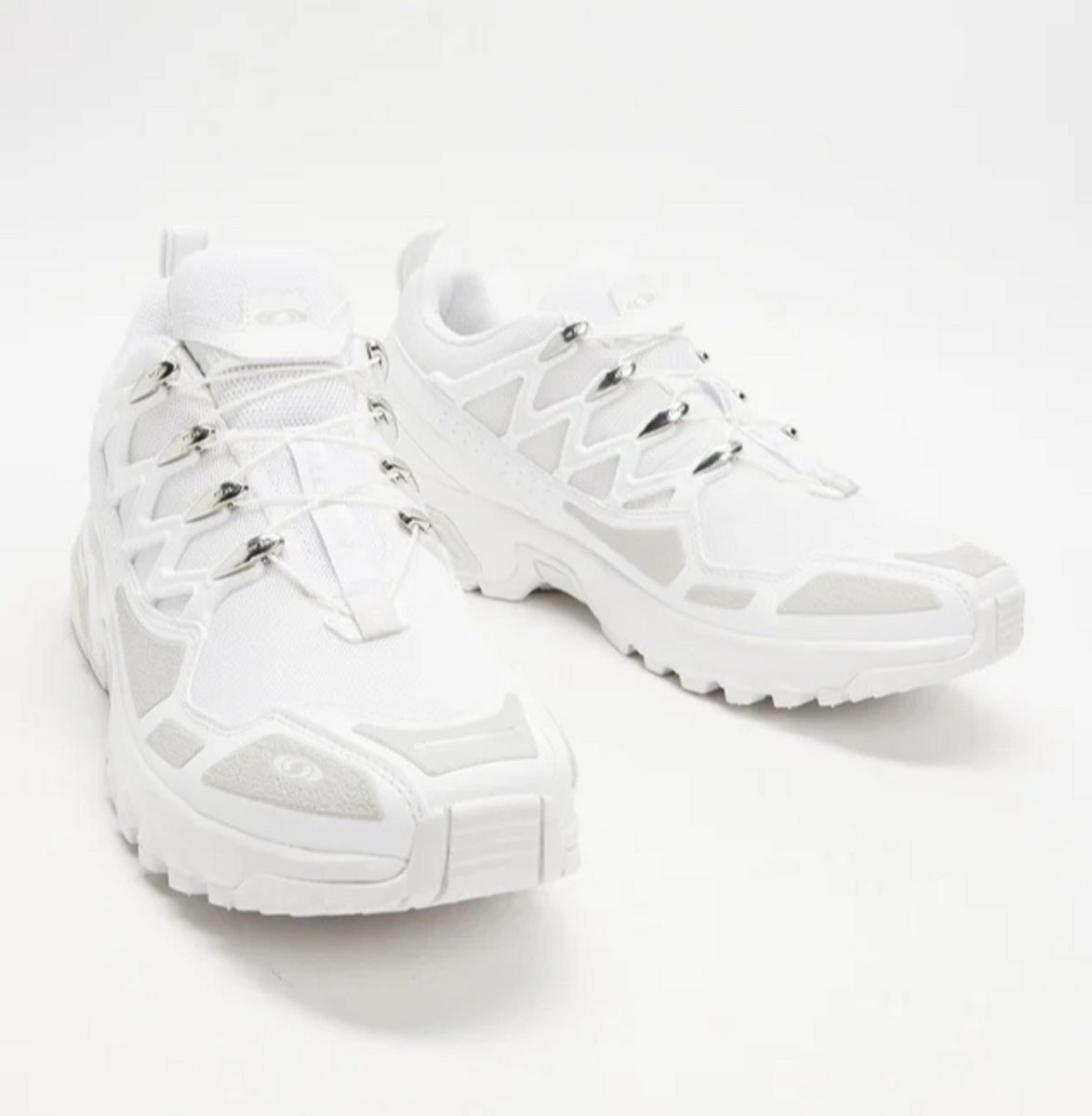 White Saloman sneakers 