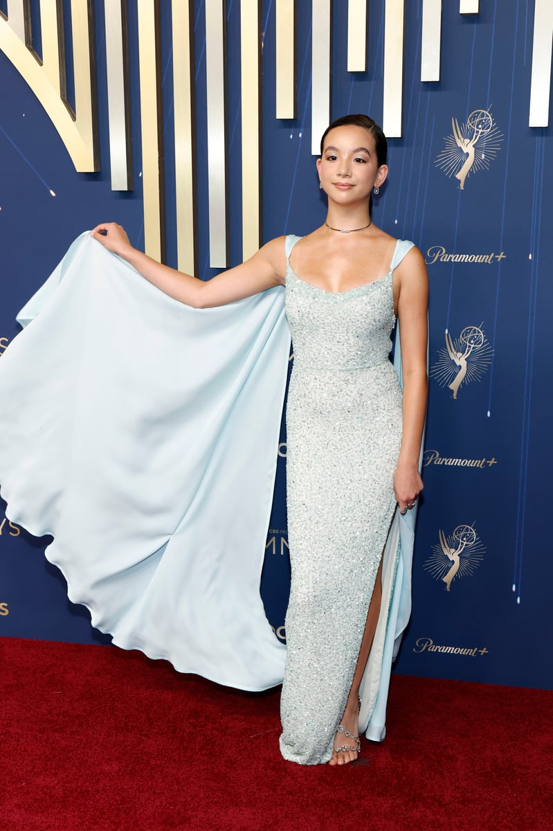 Sarah Bock attends the 77th Primetime Emmy Awards at Peacock Theater