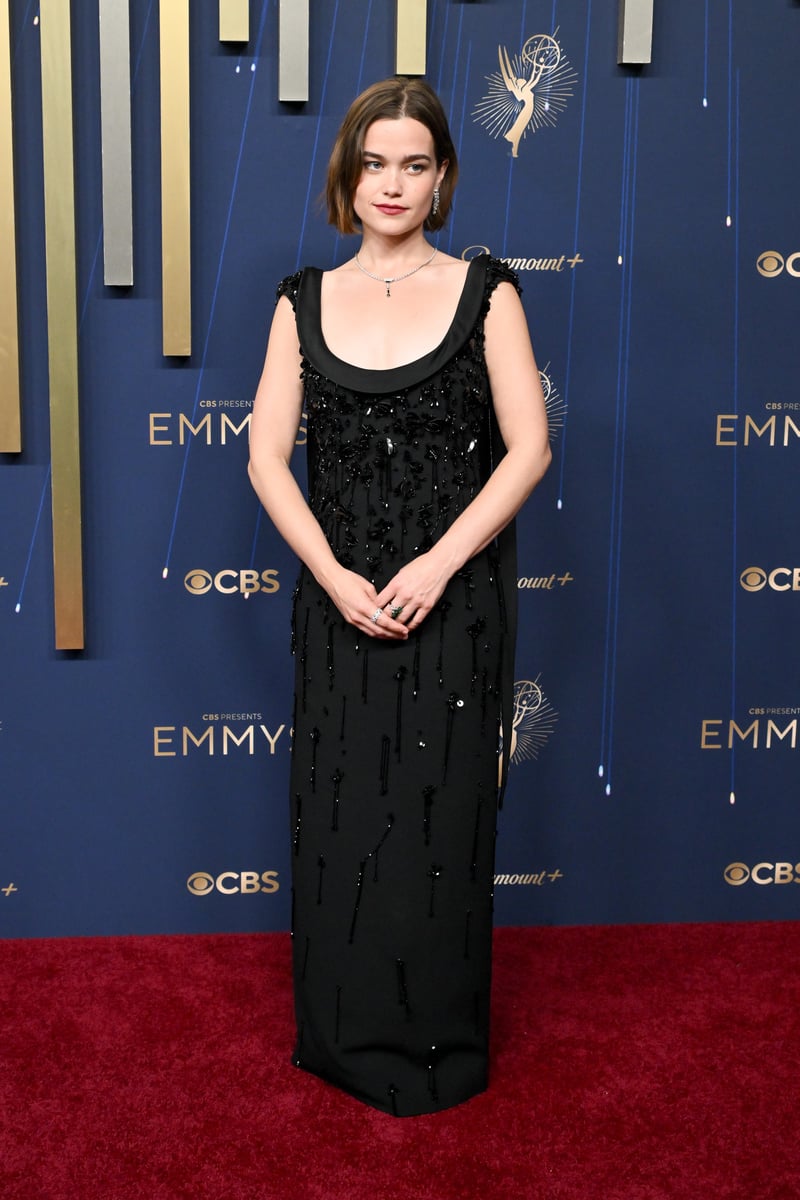 Sarah Catherine Hook attends the 77th Primetime Emmy Awards at Peacock Theater.