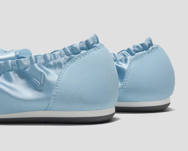 blue sneakerina heels