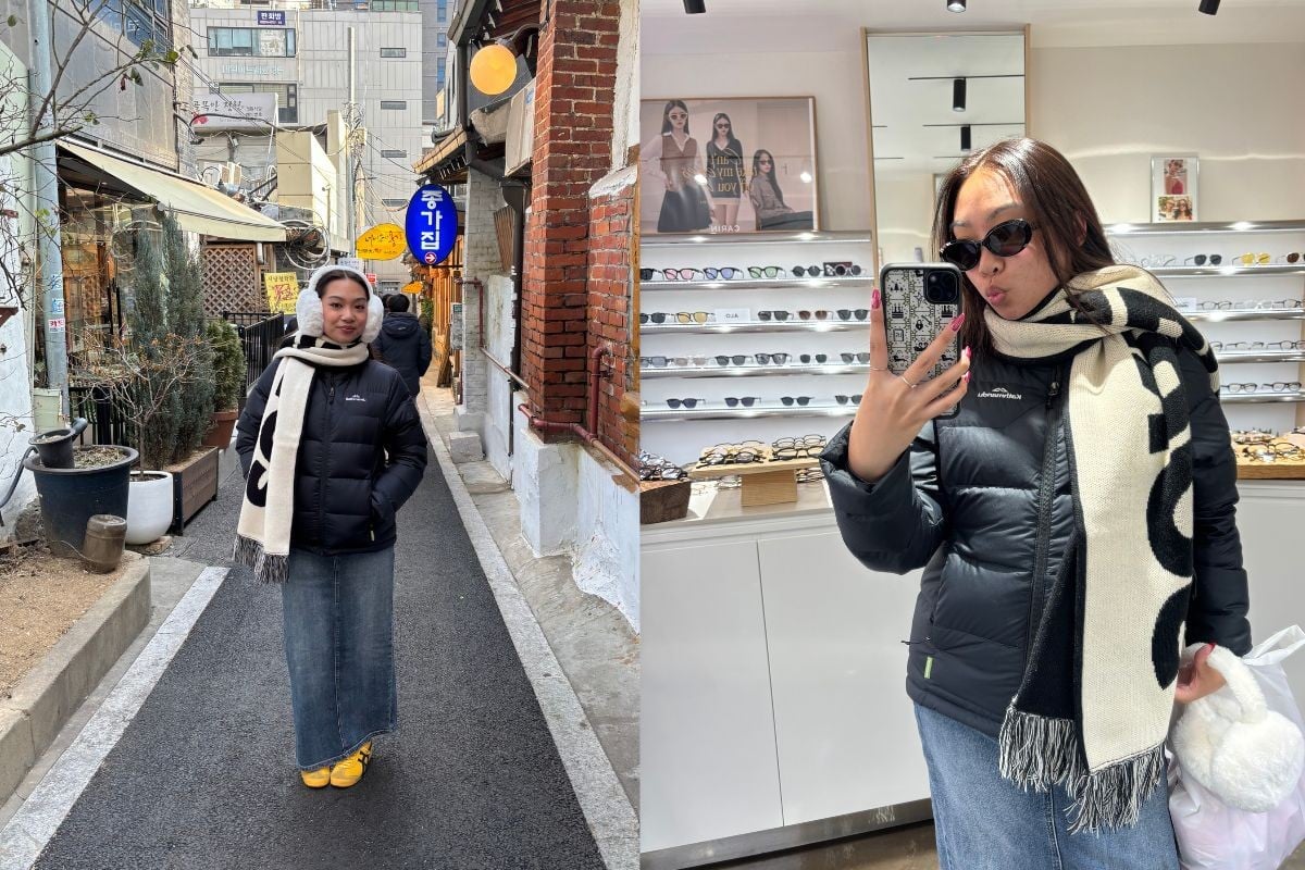 Girl posing in front of walkway. Girl posing with sunglasses.