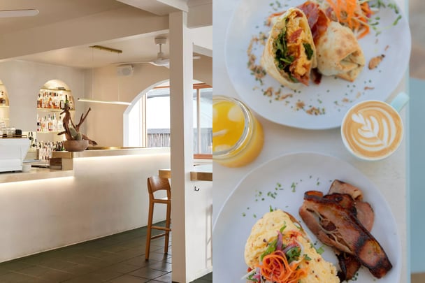 beachfront restaurant Shelter and breakfast at Williams St Lennox Head