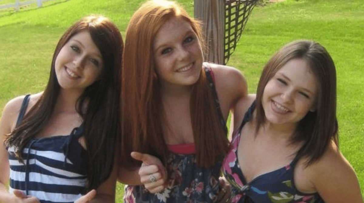Shelia Eddy, Rachel Shoaf and Skylar Neese.