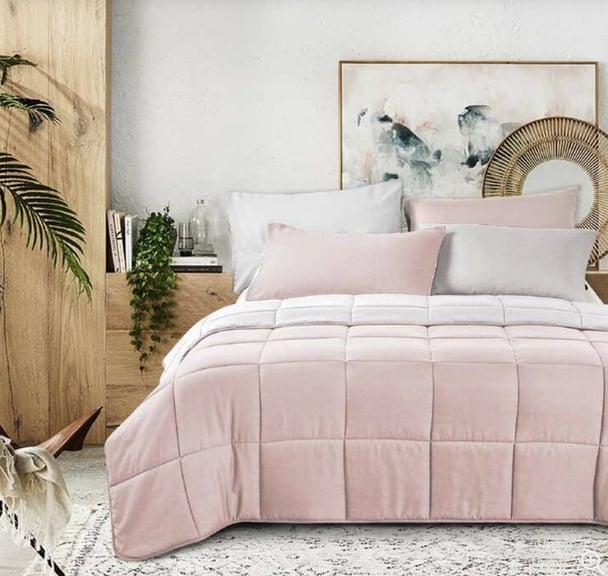 Pink bedding from Spotlight