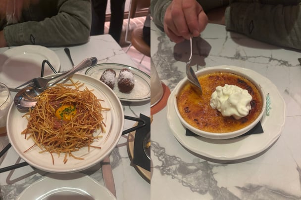 Margot Osteria meals
