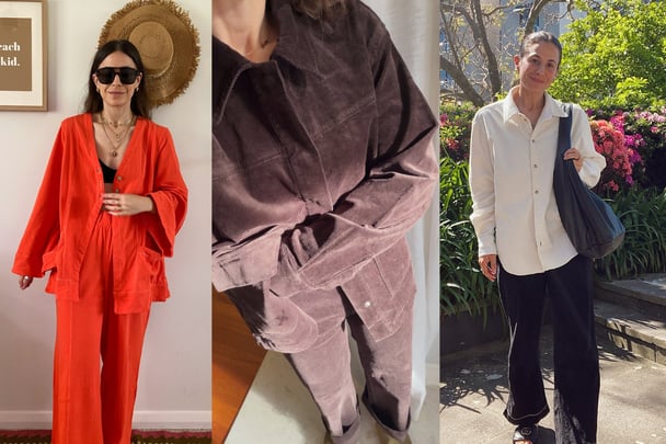Tamara Davis wearing different shackets 