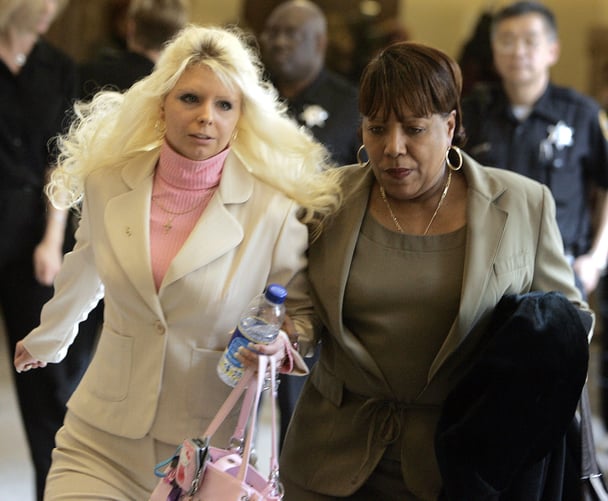 Tanya Kach leaving court.