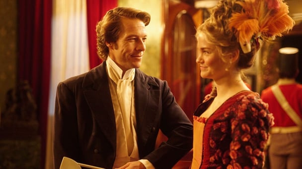 Luke Bracey and Maia Mitchell in The Artful Dodger.