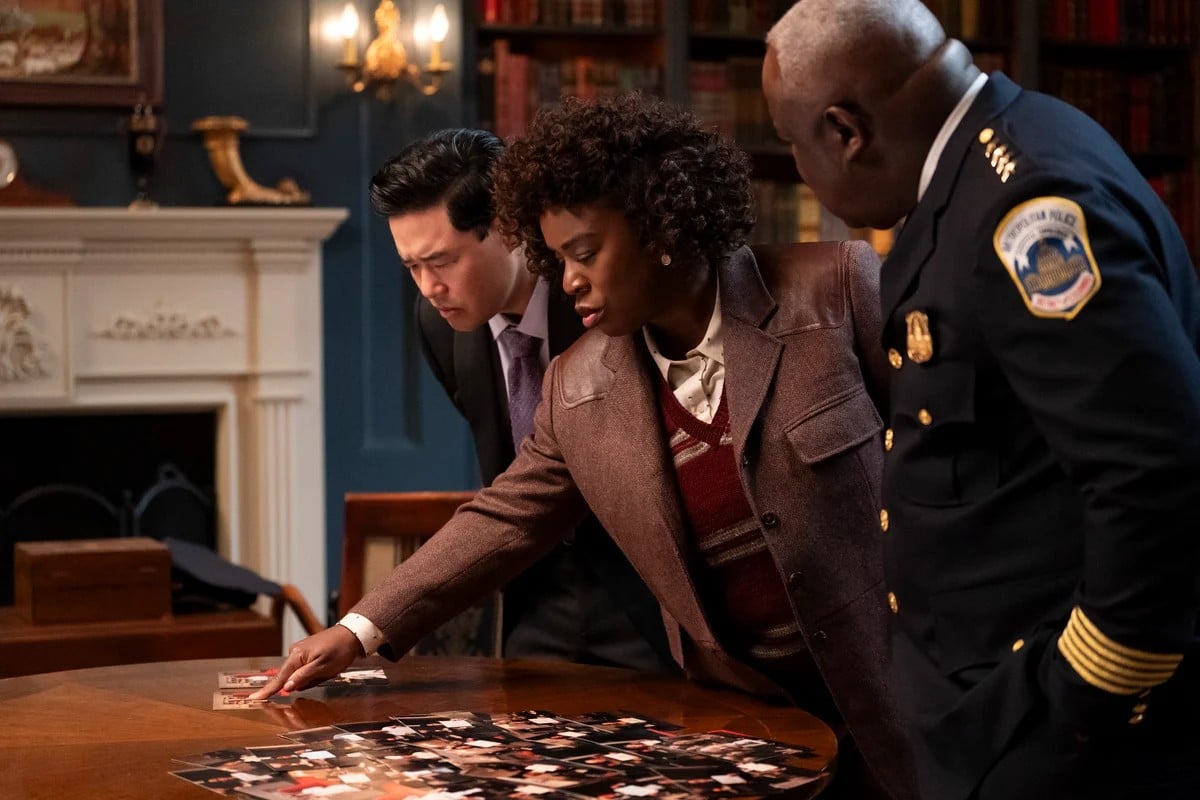 Uzo Aduba as Cordelia Cupp in The Residence.