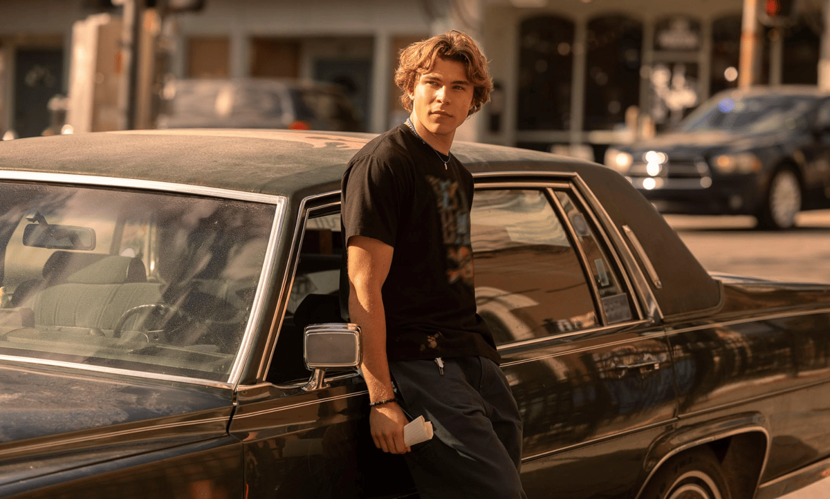 Will Lipton stars as Charlie Cooper in teen band drama, The Runarounds.