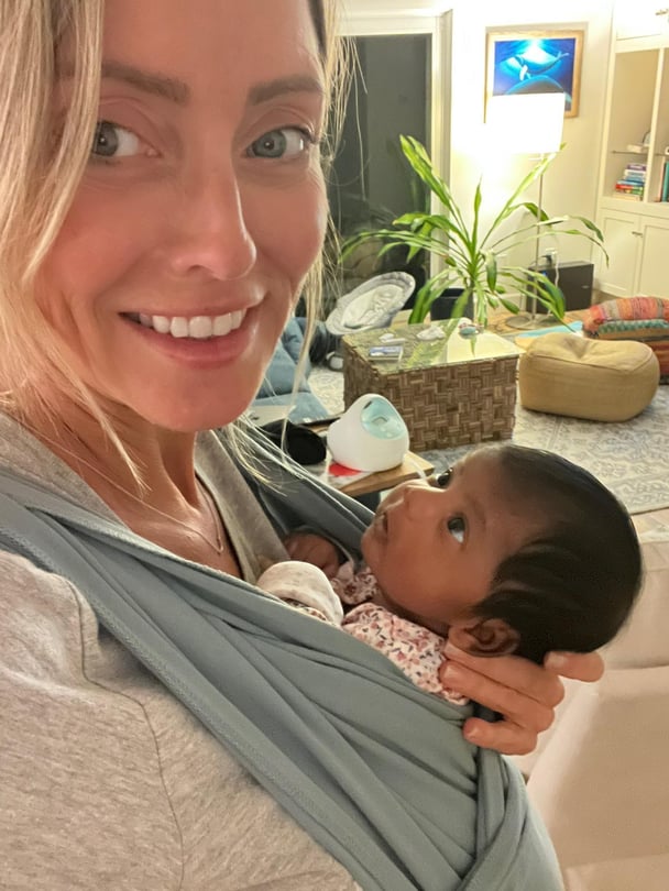 Tiffany Score with baby Shea.