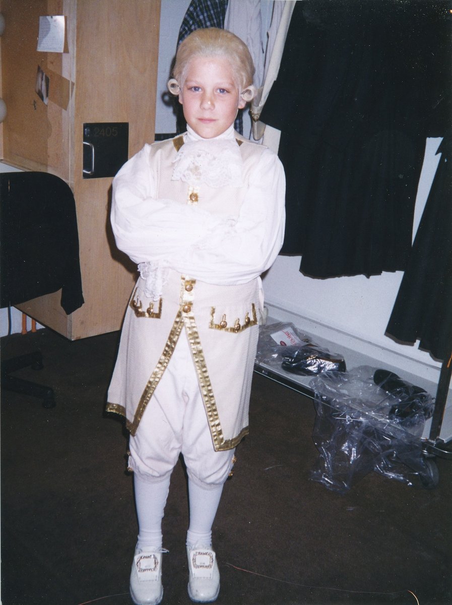 Tim Pocok in an opera production.