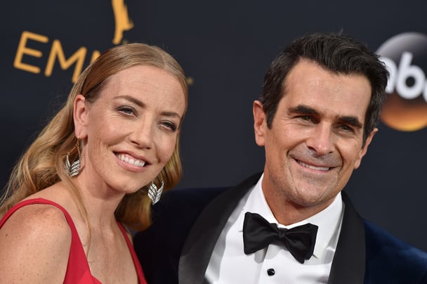 Ty Burrell and wife Holly.