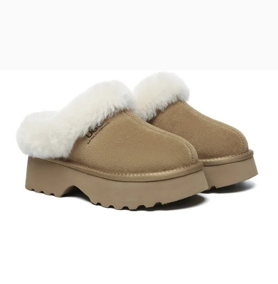 platform ugg boot slippers 