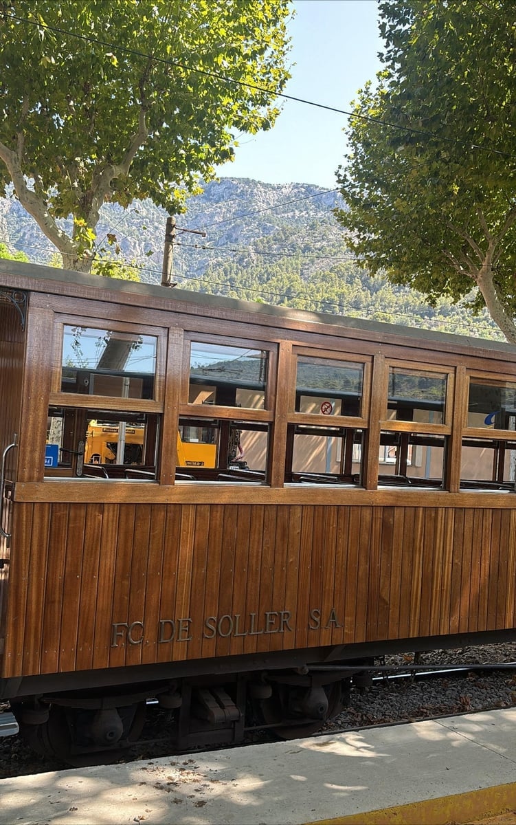  The historic Soller Railway. 