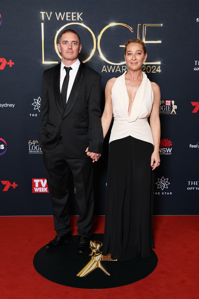 Vincent Fantauzzo and wife Asher Keddie.