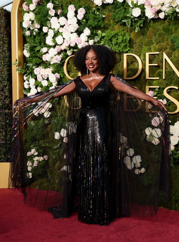 Viola Davis attends the 82nd Annual Golden Globe Awards.