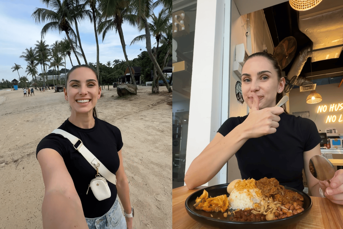 woman-walking-beach-lunch