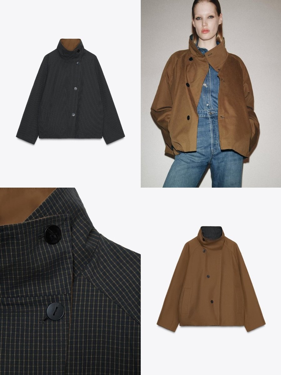 Zara reversible trench coat: The viral autumn jacket.